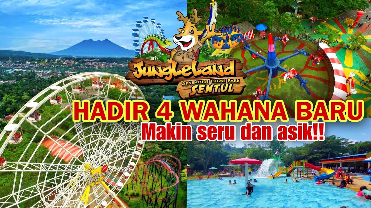 WISATA JUNGLELAND BOGOR 2023‼️ HADIR 4 WAHANA BARU, KINI MAKIN SERU DAN ASIK | WISATA KELUARGA BOGOR