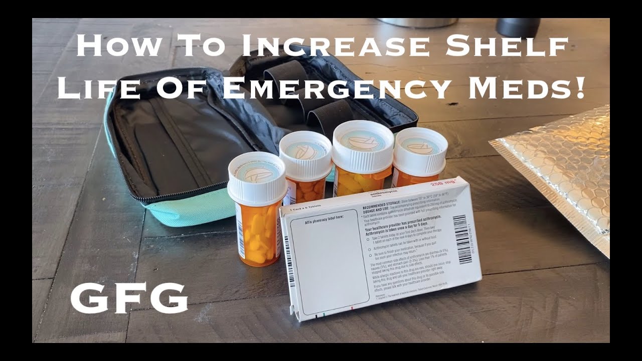 Don't Ruin Your EMERGENCY MEDS!  How To Store Emergency Antibiotics To INCREASE Shelf Life!
