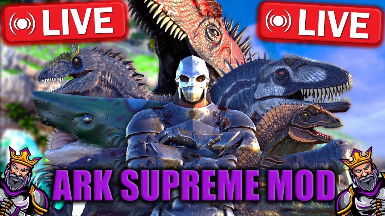 🔴LIVE - ARK: SUPREME MOD - SPRE ALPHA BOSS , ARMATĂ DUPĂ ARMATĂ  - !!!