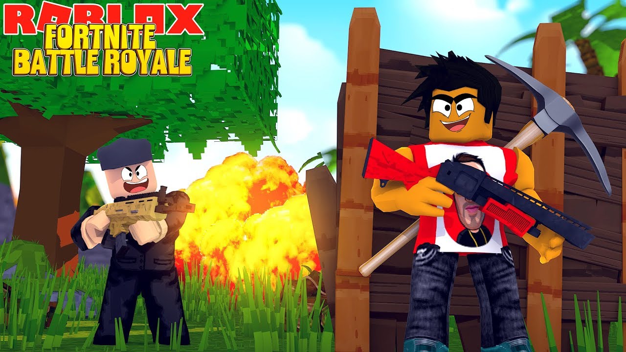 ROBLOX FORTNITE BATTLE ROYALE - DONUT & ROPO TEAM UP AS THE LITTLECLUB  SQUAD IN FORTNITE