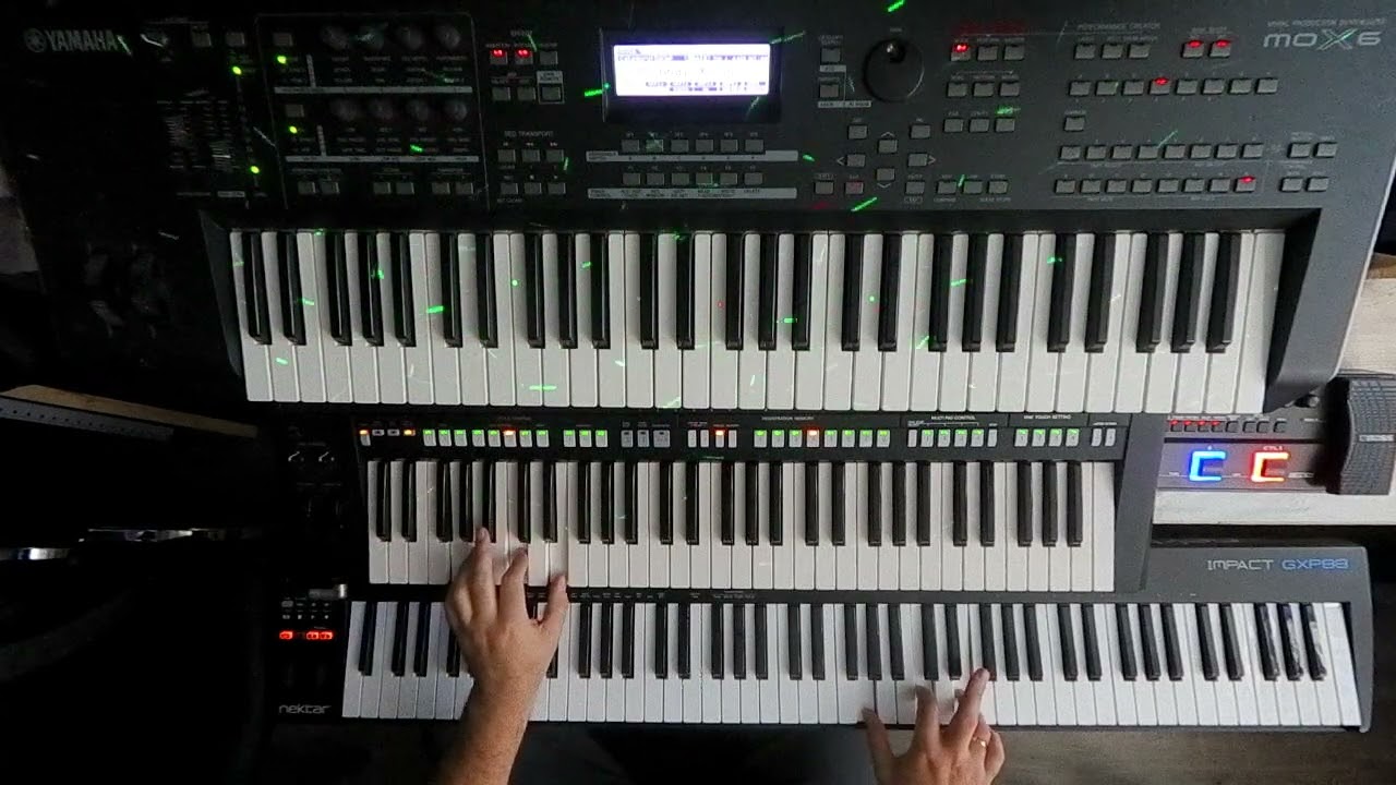 Yamaha PSR s775 - Иванушки - Кукла Даша  - Style A train to nowhere