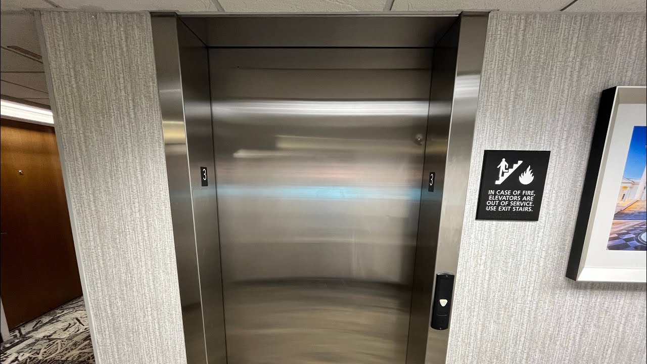 Schindler 330A Elevator At The Hampton Inn Richmond-N./Ashland Hotel In Ashland Virginia (5/19/2025)