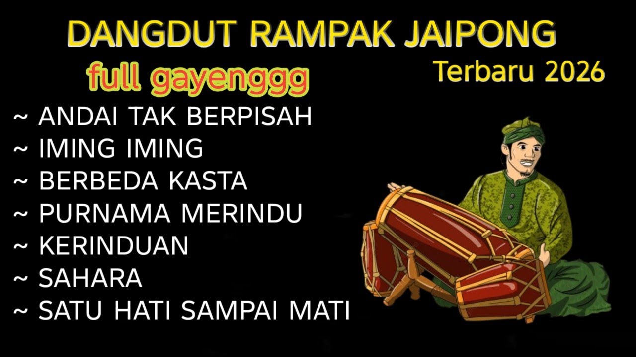 KENDANG RAMPAK JAIPONG VIRAL TERPOPULER 2026 PALING DICARI DAN ENAK BUAT SANTAI