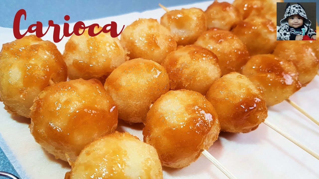 Perfectly chewy and crunchy Carioca #cariocarecipe #easycarioca #pinoykakanin #pinoymerienda