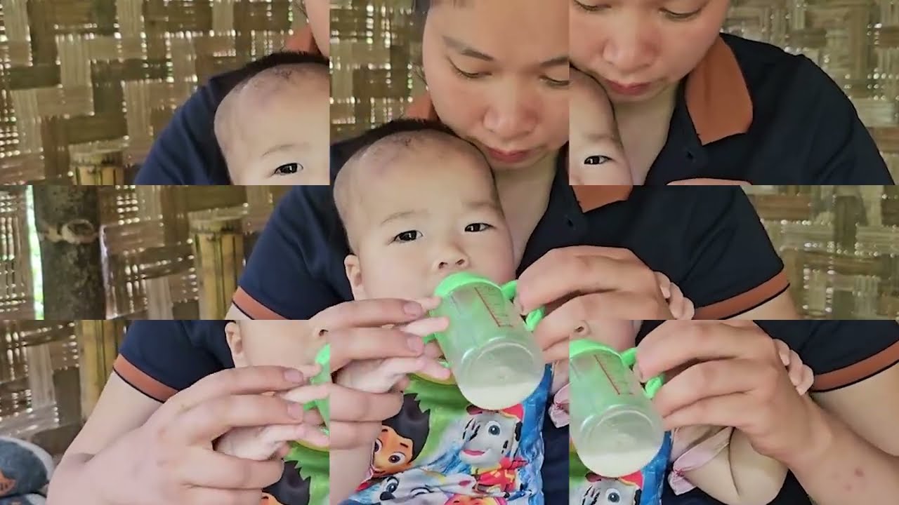 Single Mom Daily Life | Gardening, Harvesting Beans, Cooking & Caring for Her Children