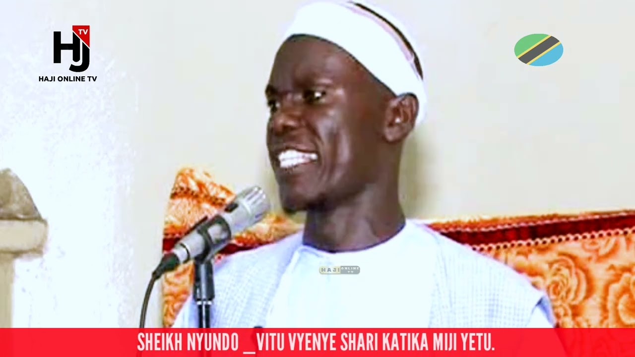MANII NI SHARI KUBWA SANA KWA MWANAMME, SHEIKH NYUNDO ZANZIBAR.