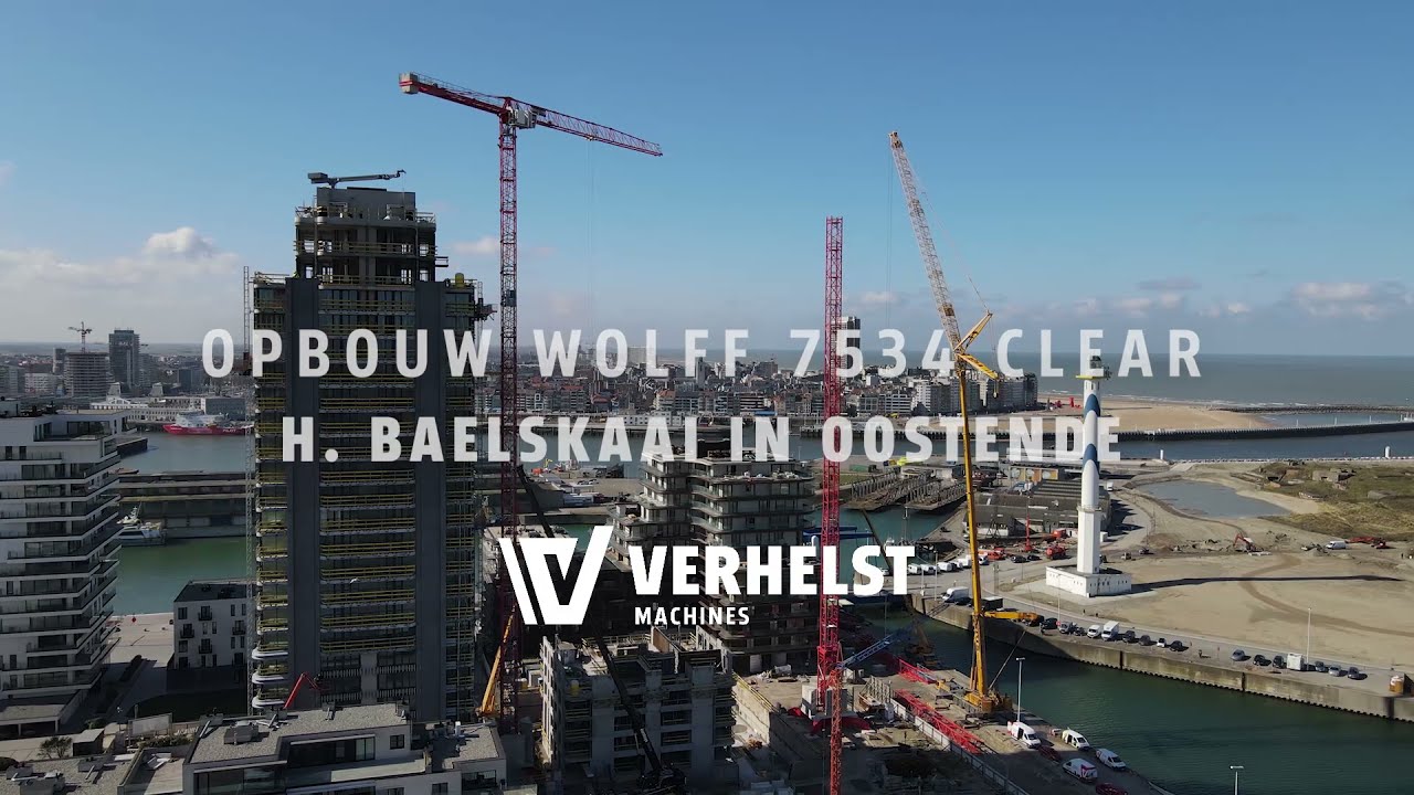 Montage Wolff 7534.16 - H. Baelskaai te Oostende