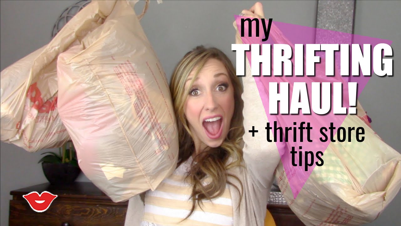 Thrifting Haul Tips | Jordan from Millennial Moms
