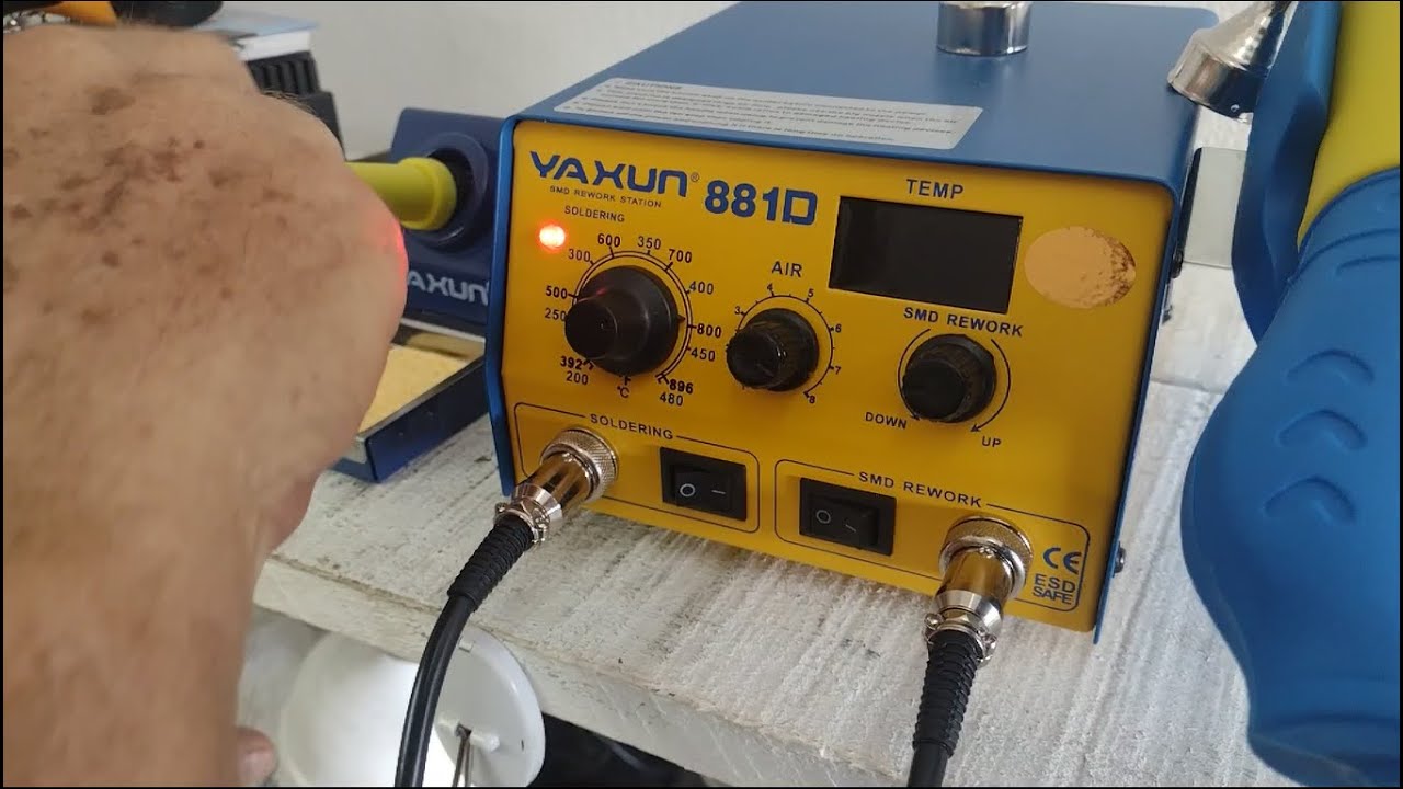 Yaxun 881D é boa? Estação De Solda e Retrabalho ( Atualizado 2025 )