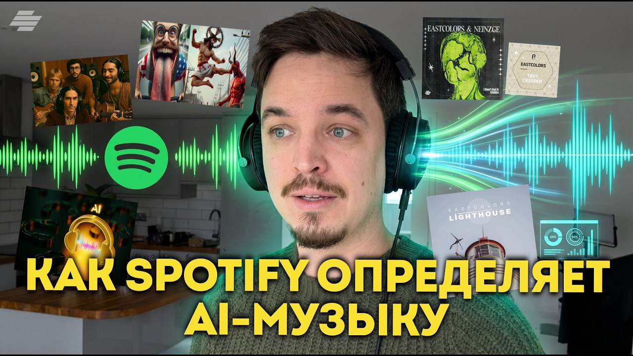 КАК SPOTIFY ВЫЧИСЛЯЕТ AI МУЗЫКУ: 4 ПРИЗНАКА НЕЙРОСЕТЕВОГО ТРЕКА