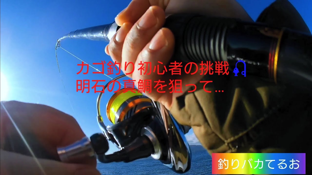 カゴ釣り初心者の挑戦🎣　大蔵海岸