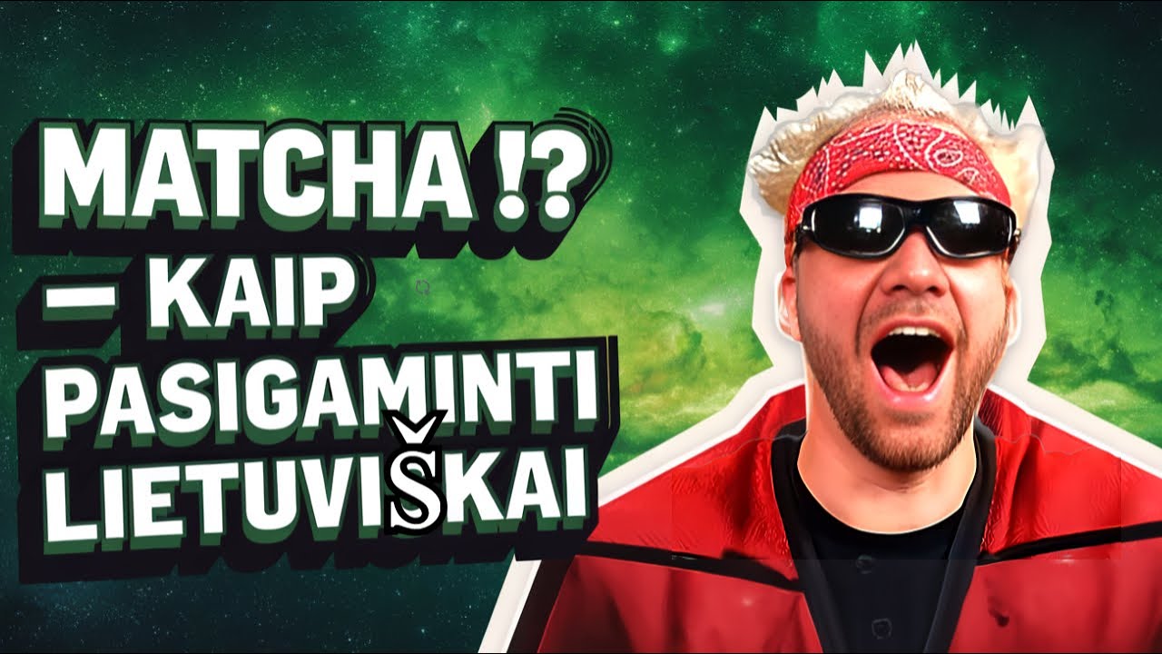 MATCHA – žaliasis supergėrimas iš kosmoso (ir Japonijos) | kaip pasigaminti / matcha tonic receptas