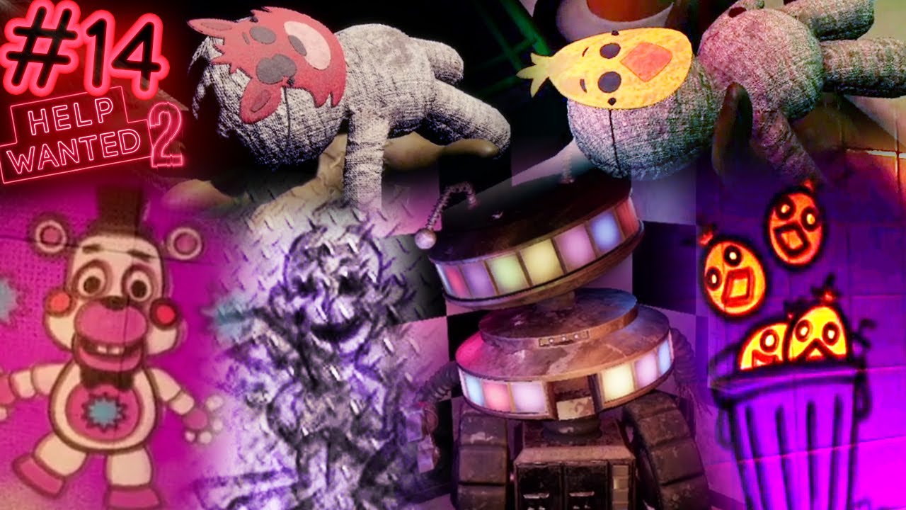 RESUELVO el ENIGMA de los PELUCHES y GRAFITIS | FNaF Help Wanted 2 (VR) #14 | Gameplay Español