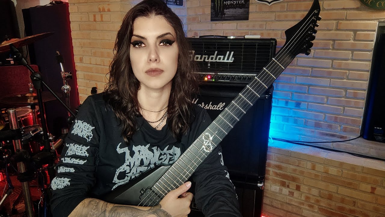 CRYPTA  - I Resign (Guitar Playthrough by Tainá Bergamaschi) | Napalm Records