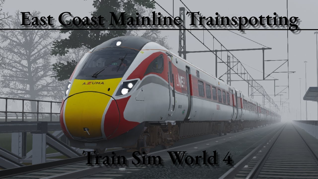 East Coast Mainline Trainspotting! | Train Sim World 4