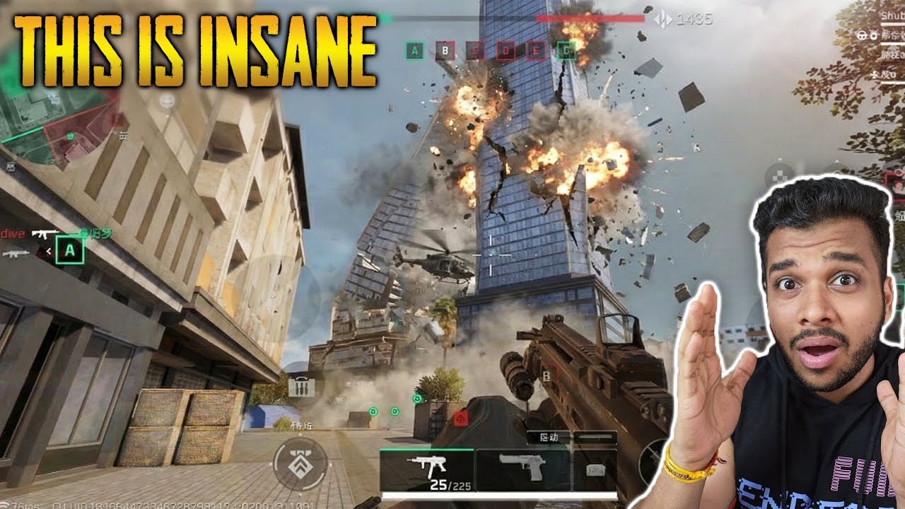 Delta Force Mobile AFTERSHOCK Map - Battlefield CRAZYY Destructions😍| IMPROVED Graphics 💥