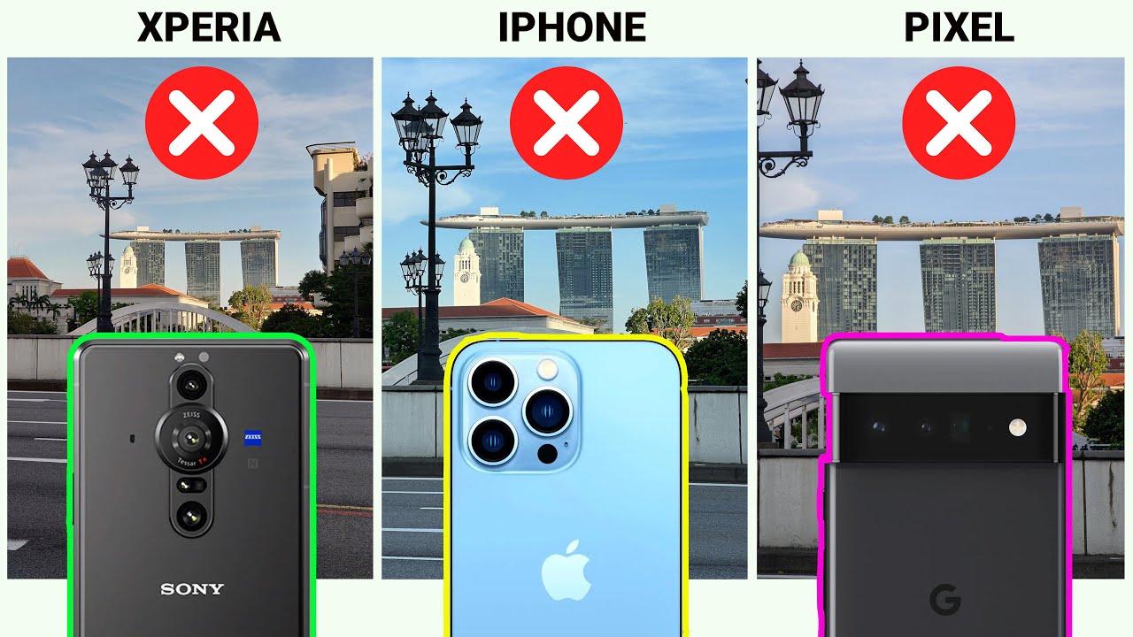 GAK ADA YANG SEMPURNA !! | Xperia Pro-I vs iPhone 13 Pro Max vs Pixel 6 Pro Camera Comparison