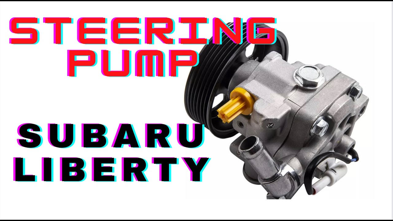 Overhauling Power Steering Pump Subaru IMPREZA