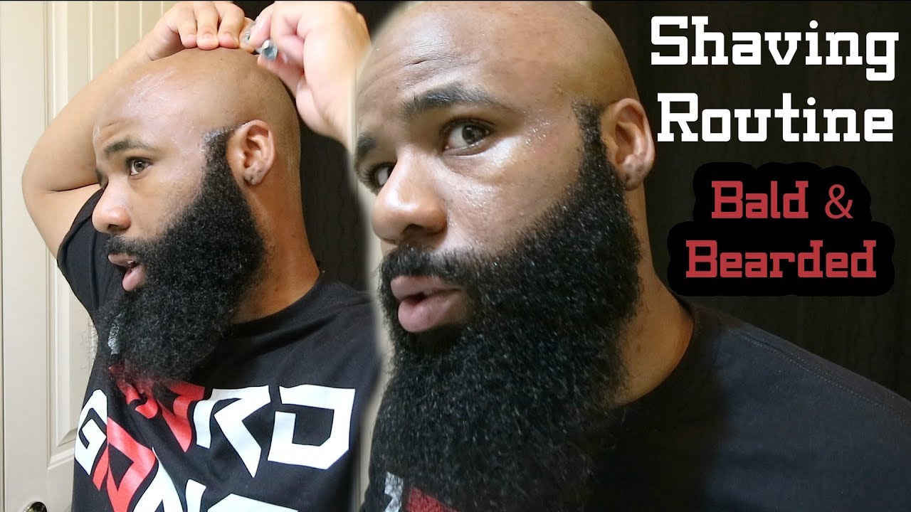 Bald And Bearded Shaving Routine | Shave Secret(s)