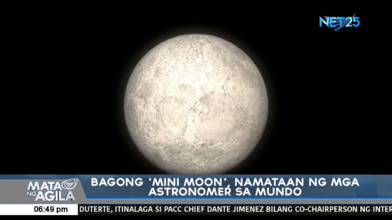 Bagong 'mini moon', namataan ng astronomer sa mundo