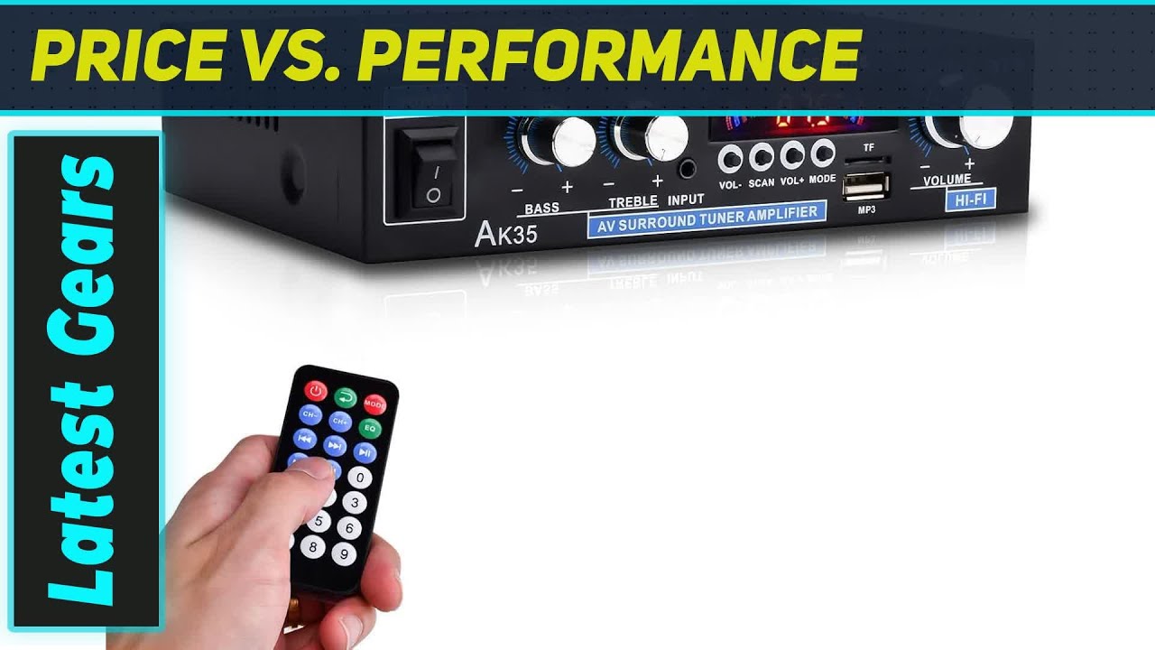 `Daakro AK35: Best Budget Bluetooth Amplifier?