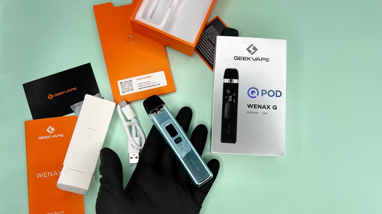 GEEKVAPE QPOD WENAX Q UNBOXING