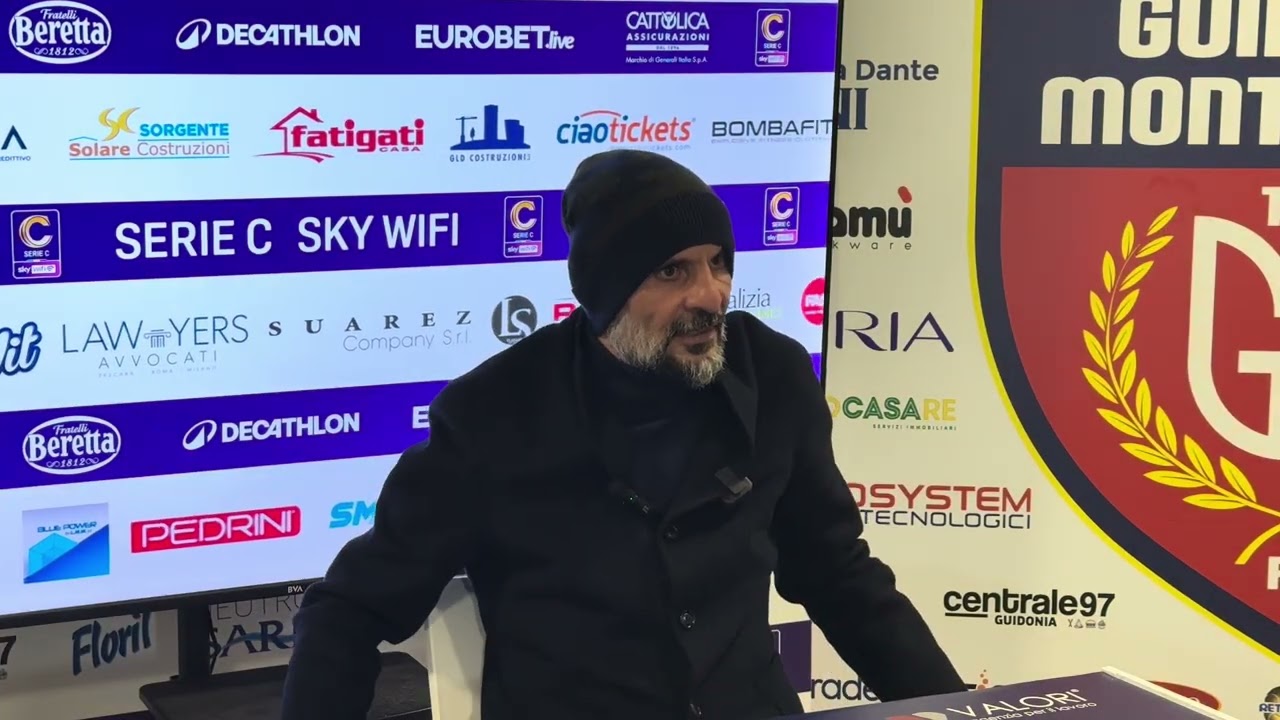 CONFERENZA STAMPA | Ciro Ginestra in conferenza stampa dopo Guidonia Montecelio 1937FC-Bra 1-1