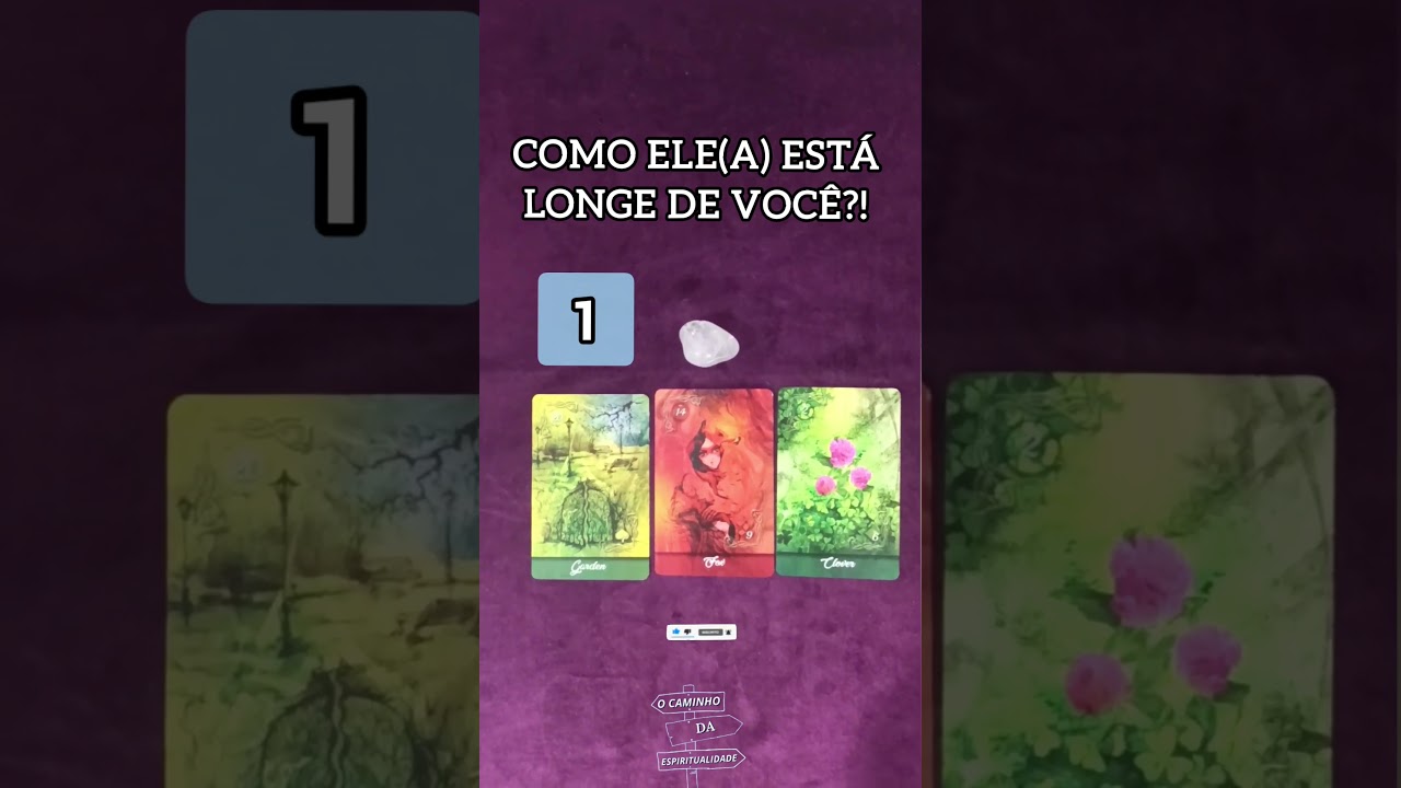 COMO ELE(A) EST&Aacute; LONGE DE VOC&Ecirc;?! #shorts #short #shortvideo #tarot #tarotonline