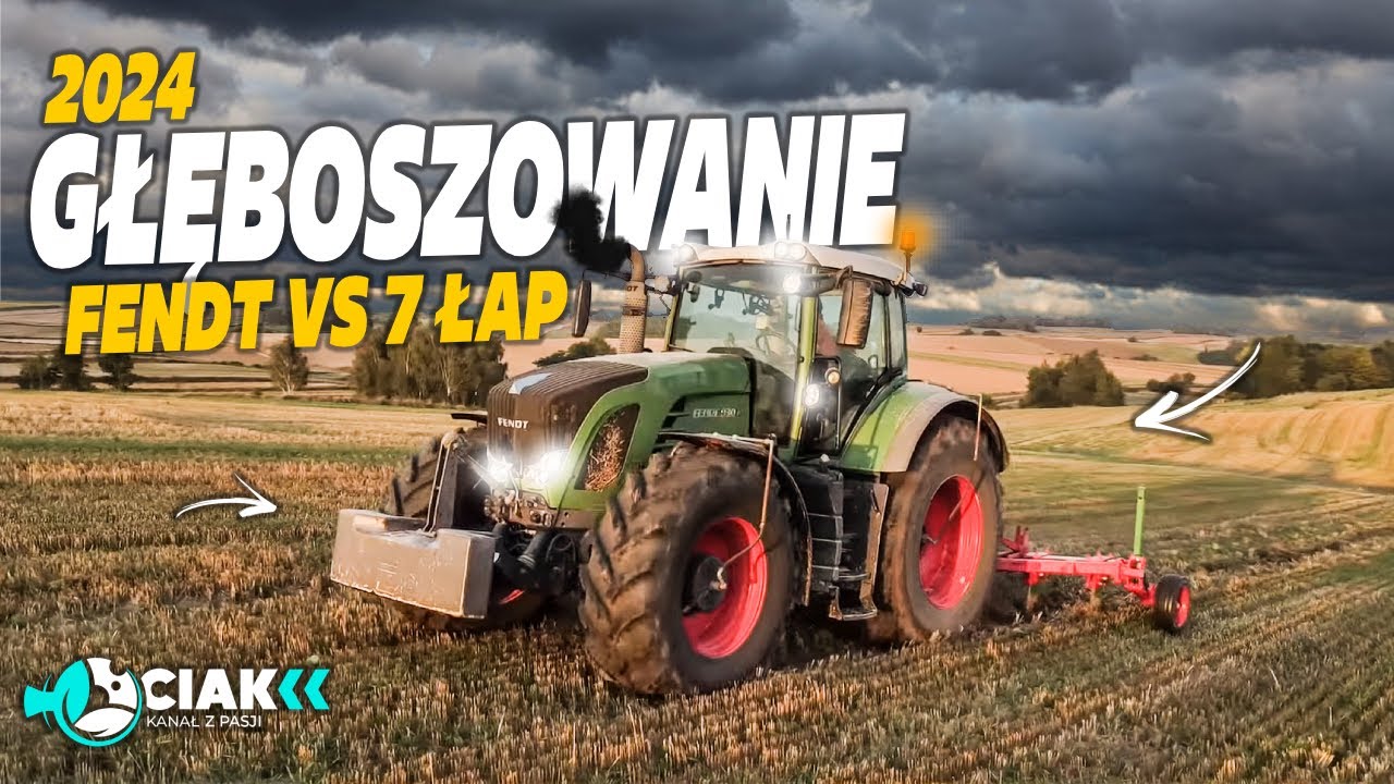 GŁĘBOSZOWANIE 2023 ✔ FENDT 930 VARIO VS 7 ŁAP ✔ ,,O ZACHODZIE SŁOŃCA