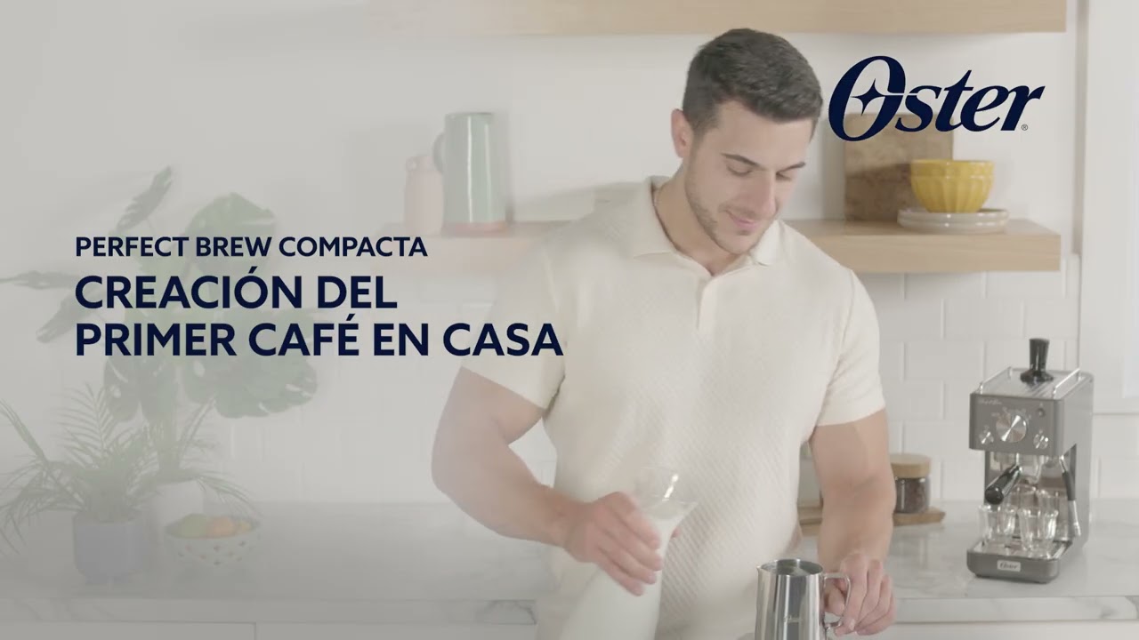 Perfect Brew Compacta Oster® | Guía rápida de uso