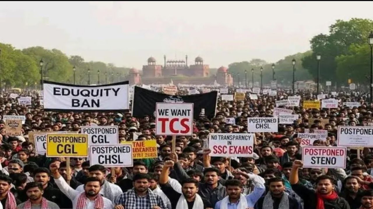 SSC Protest 31 july/ sabhi teacher per Lathi charge#shorts #sscprotest