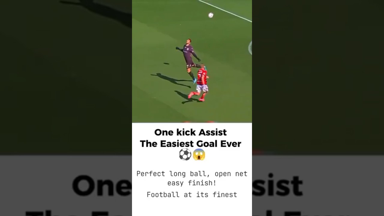 INSANE 200 IQ Goal Kick Assist You Won&rsquo;t Believe 🤯