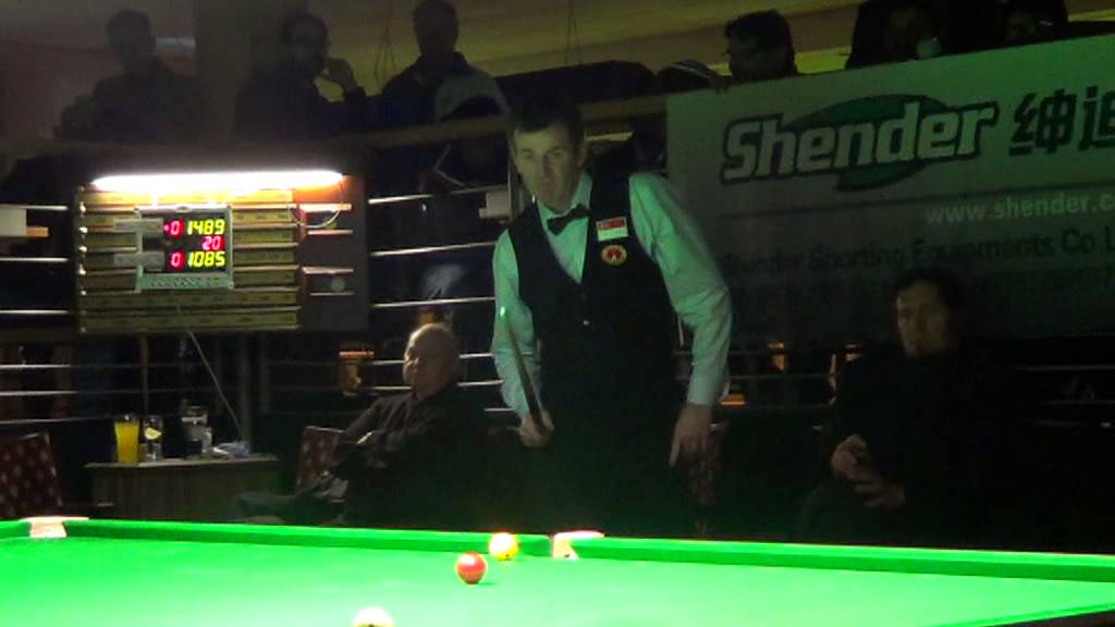 Peter Gilchrist's Winning Moments of 2013 World Billiards Long Up Format