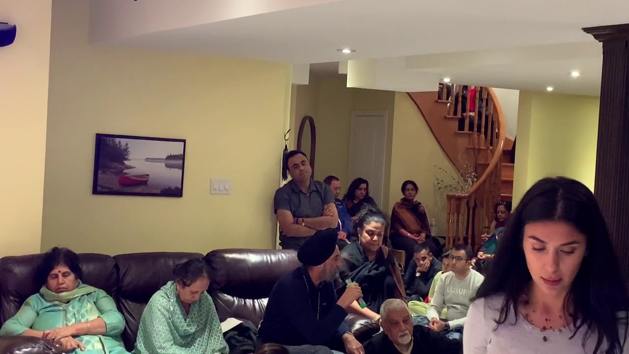 Raghubir Uncle satsang Toronto-Oct 04 2019