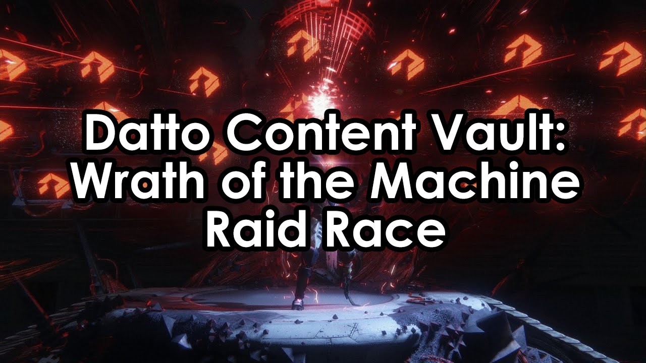 Datto Content Vault: The Wrath of the Machine Raid Race (September 2016)