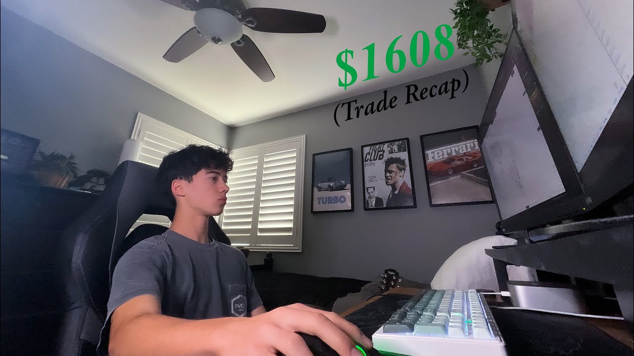 How I Made $1608 Day Trading NQ Today (PA WAS SO CLEAN🤤)