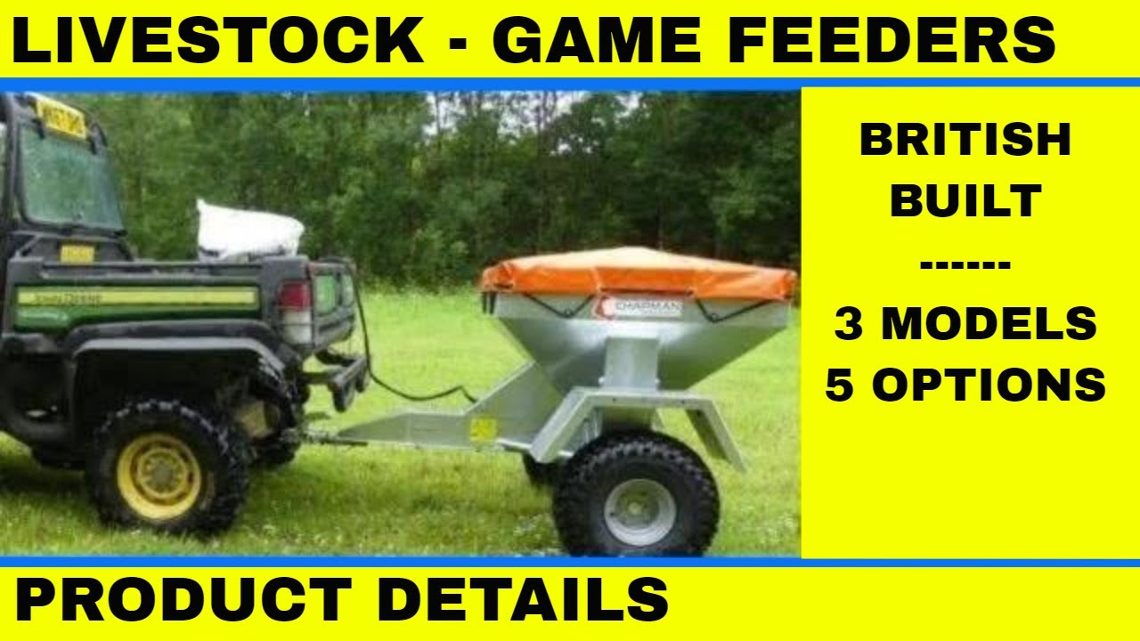 Trailed Game Feeder/Sheep Snacker/UTV Cattle Feeder/Livestock Feeders