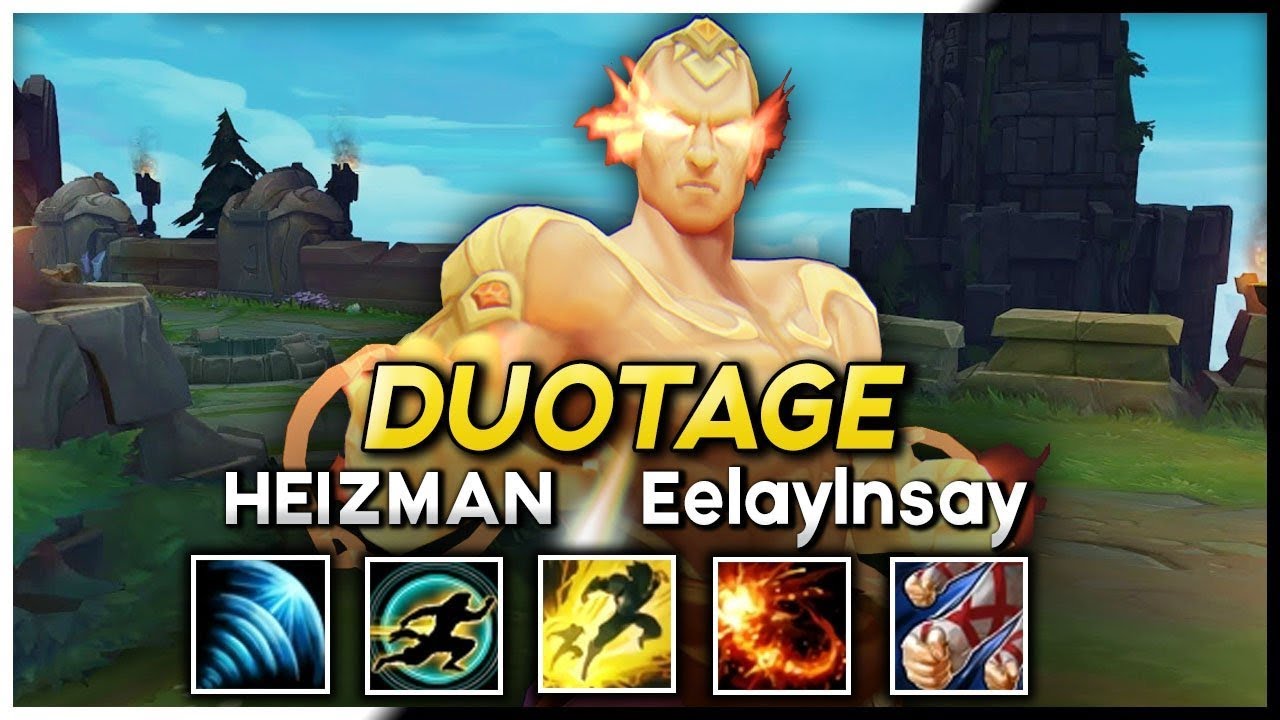 TWO LEE SIN GODS IN THE ULTIMATE LEE SIN MONTAGE | Heizman & EelayInsay - League of Legends