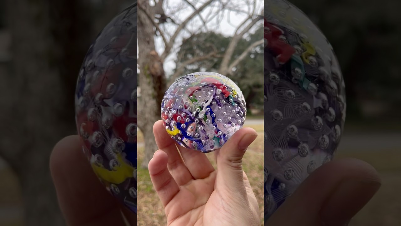 2000 degree glass paperweight! 