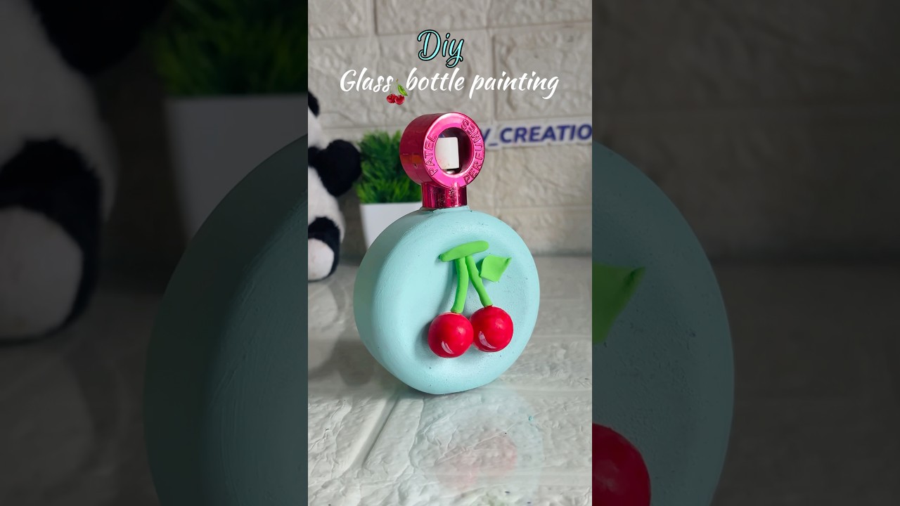 DIY Bottle painting 