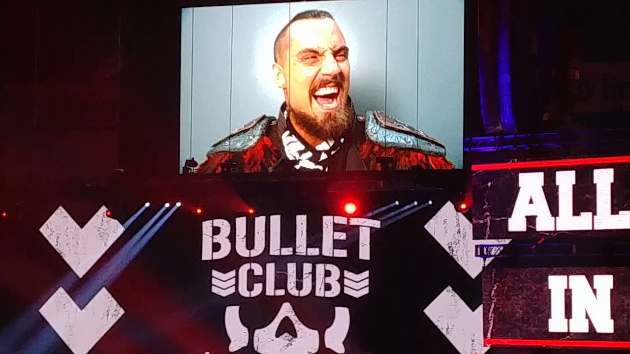 Marty Scurll Entrance at ALL IN! (Featuring Arthur and Trevor from BTE)