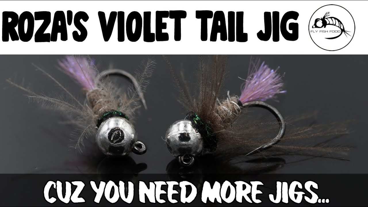 Fly Tying Tutorial: Roza's Violet Tail Jig