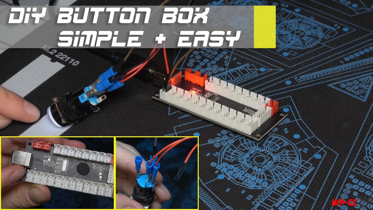 DIY Button Box (ohne Programmierung) | EP1 #DiY #PcTech
