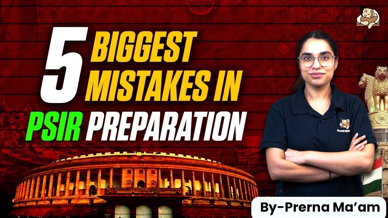 Savdhan Students - Don't Make these MISTAKES in your PSIR Optional Journey! | UPSC | SleepyClasses
