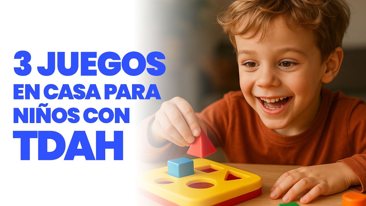 3 juegos didácticos para realizar con niños con TDAH durante el aislamiento