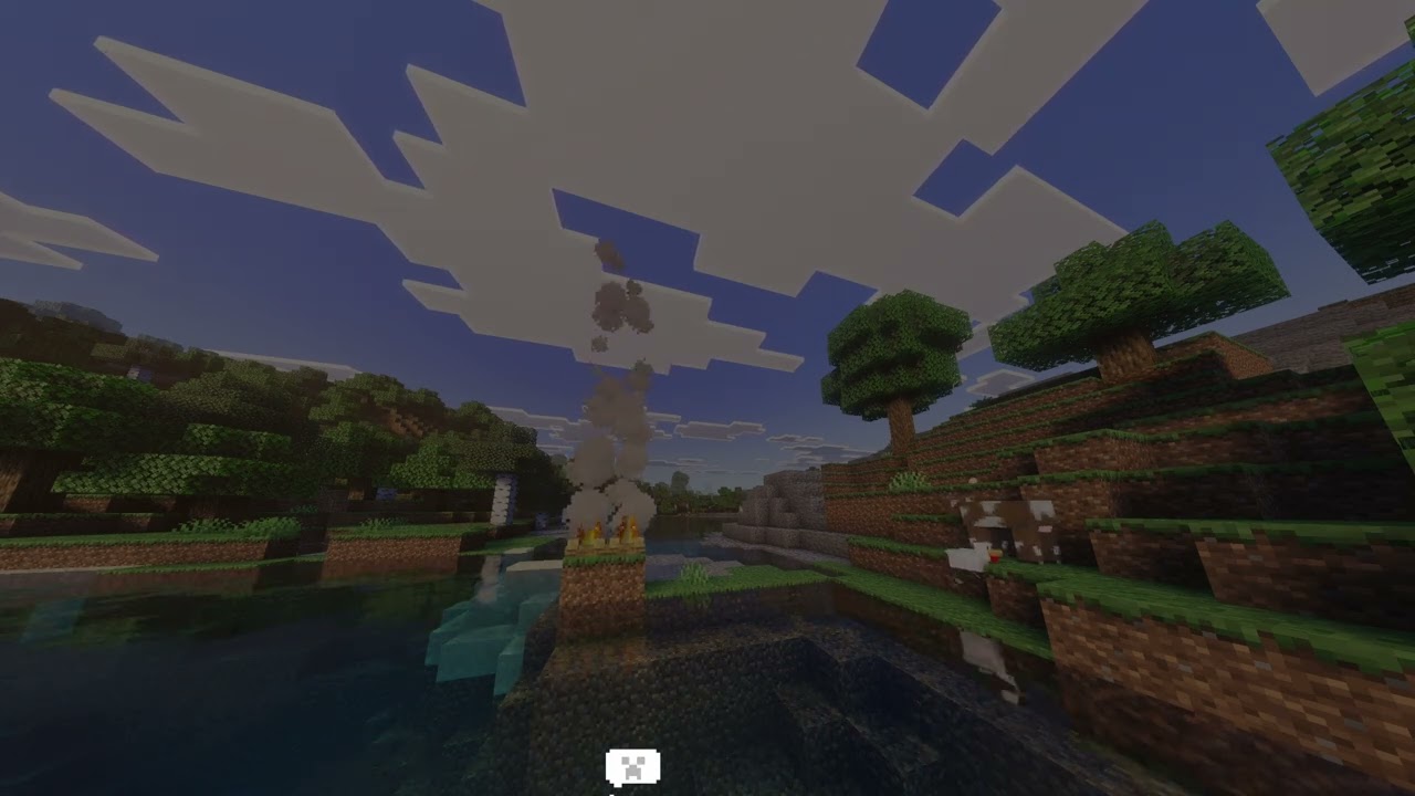 Just close your eyes. (With Minecraft Music Atmosphere)