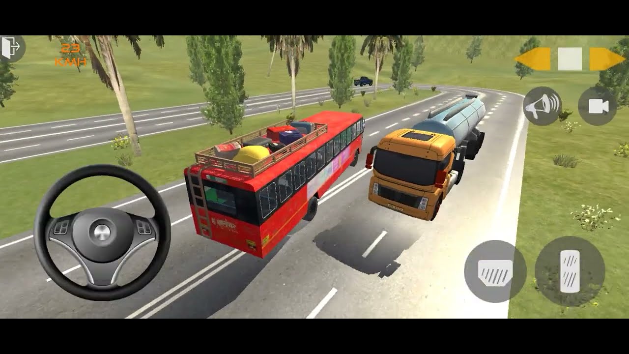 Indian Sleeper Bus Simulator Game Kaise Khele | How to Play Indian sleeper Bus #busgame part -2
