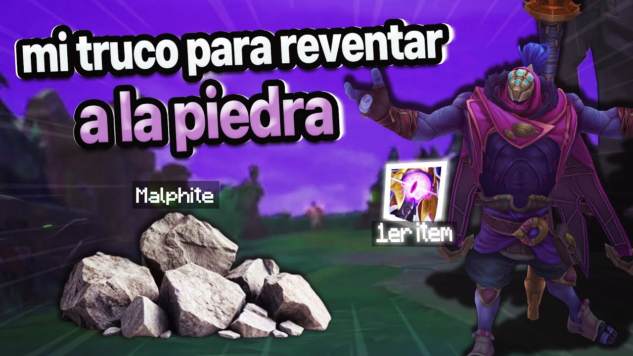 MALPHITE NO es COUNTER de JAX *USA este TRUCO*