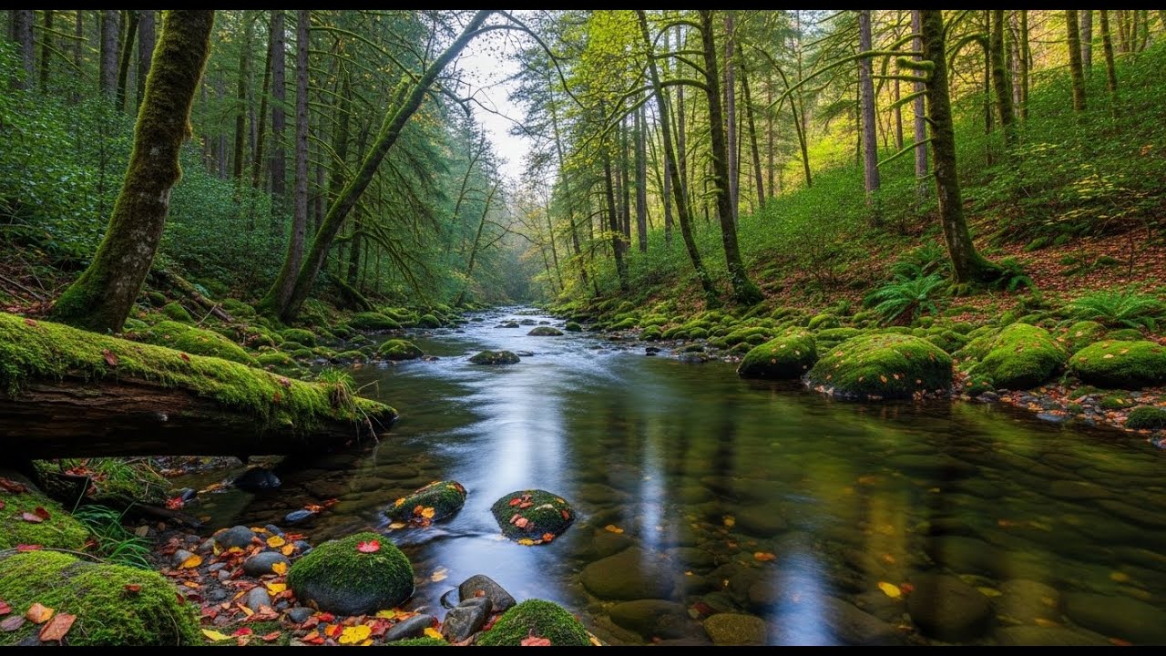 River Soundscape 🌿 Peaceful Water Ambience for Meditation, Study, and Relaxation #887