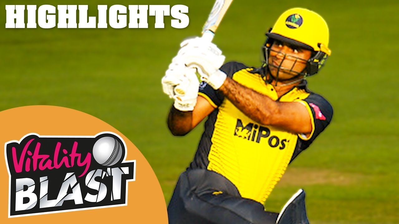 Glamorgan v Gloucestershire | High Drama As Fakhar & Salter Star | Vitality Blast 2019 - Highlights